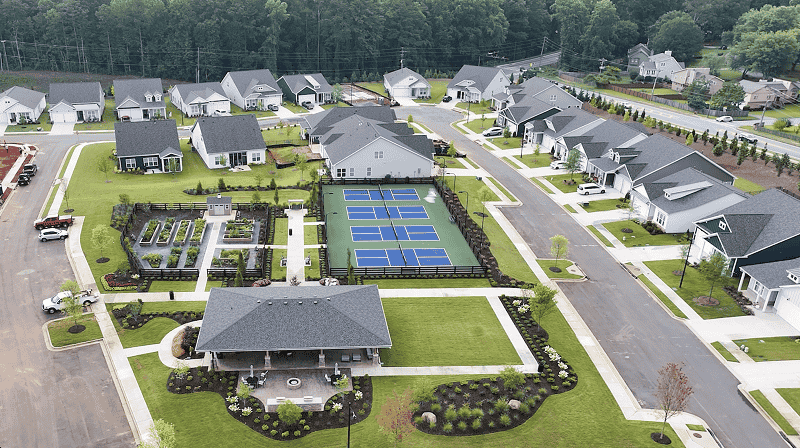 reserve bells ferry aerial